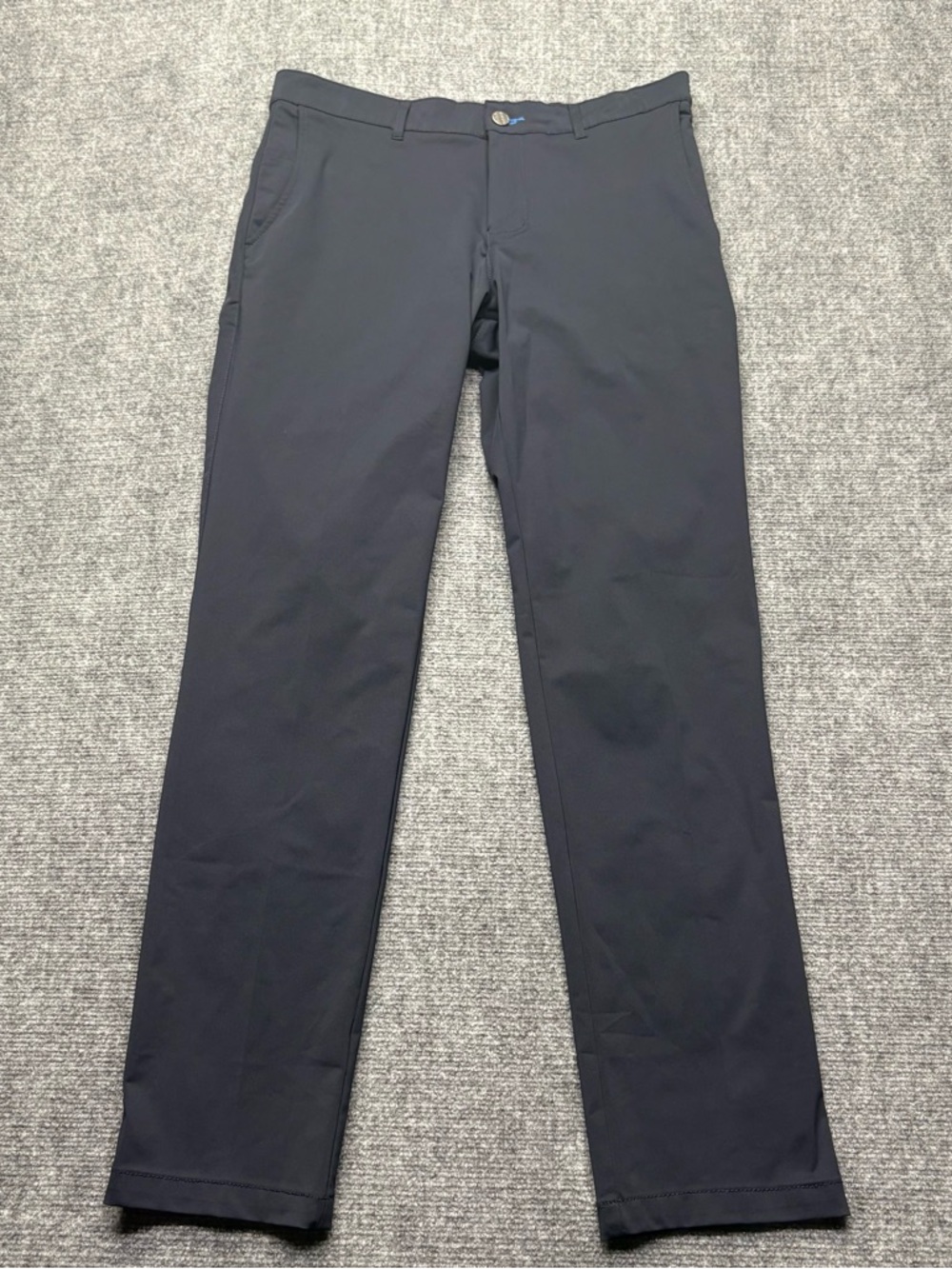 Twillory Performance Golf Pants Mens 34x32 Blue Trim Fit Stretch Grip Waist
